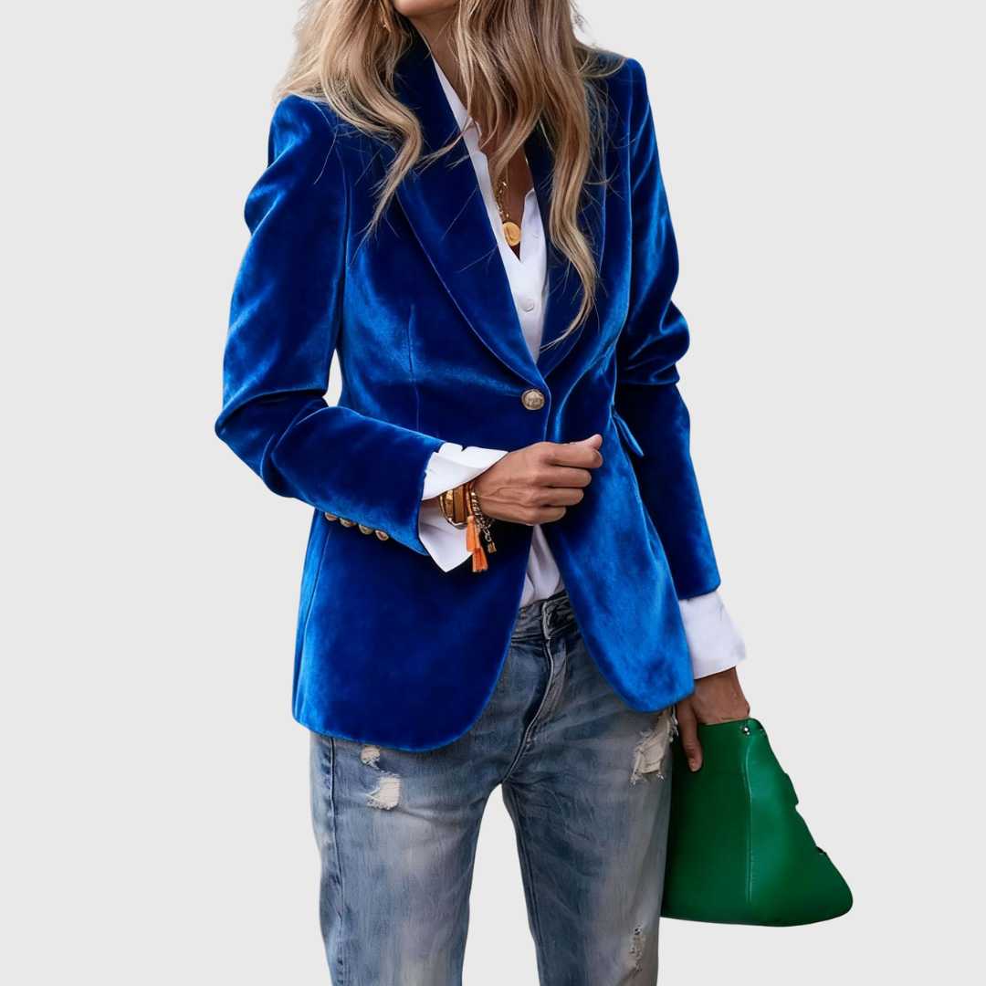 Abbie | Elegant One-Button Blazer