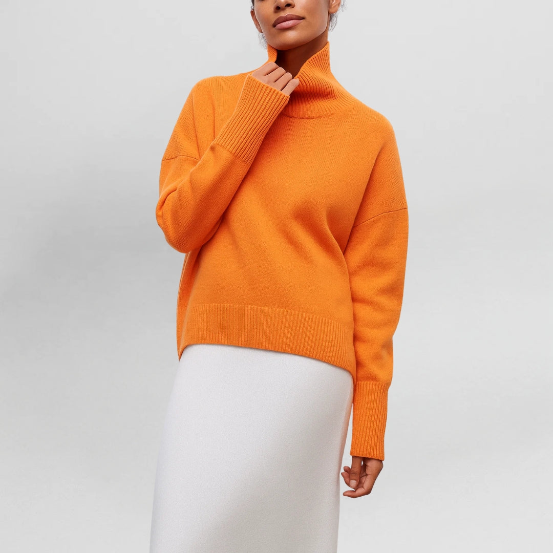 The Maerine – Turtleneck Knit Sweater