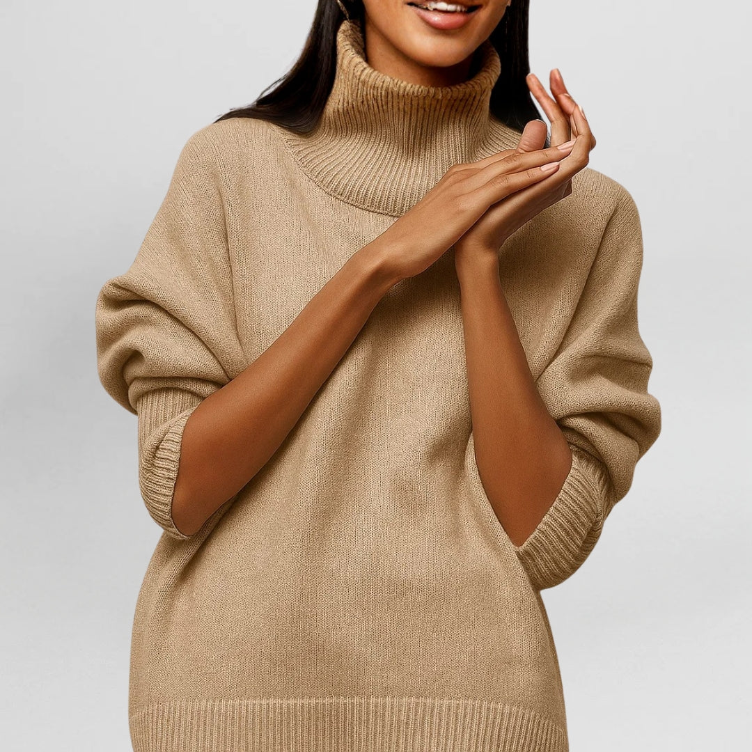 The Maerine – Turtleneck Knit Sweater