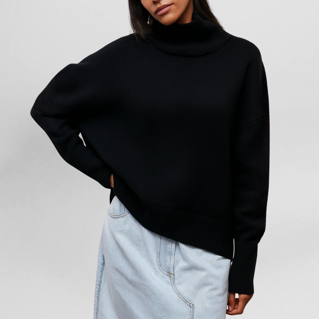 The Maerine – Turtleneck Knit Sweater