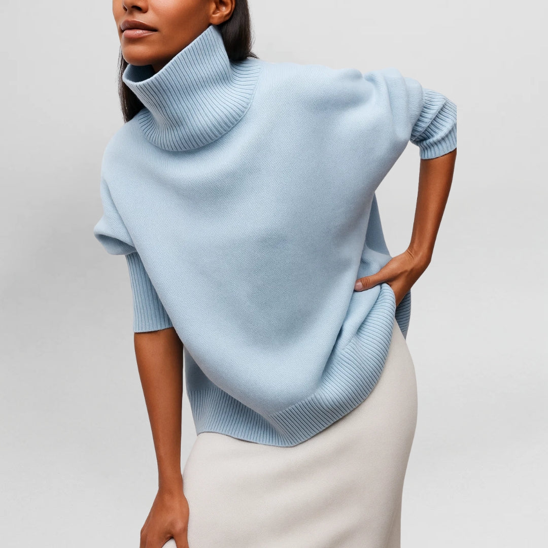 The Maerine – Turtleneck Knit Sweater