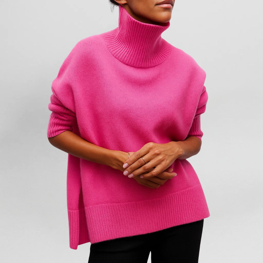 The Maerine – Turtleneck Knit Sweater
