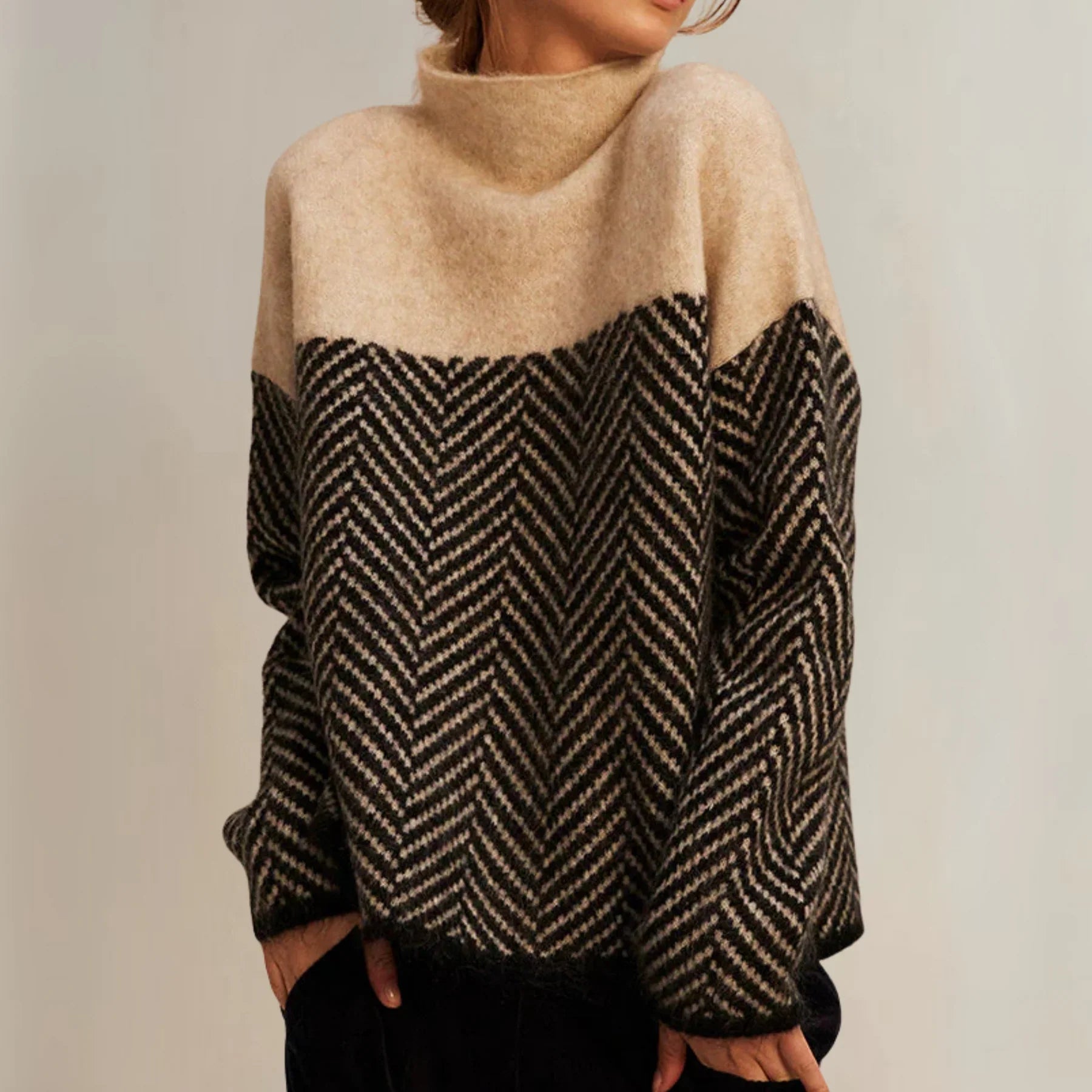 Norah | Cotton Turtleneck Sweater