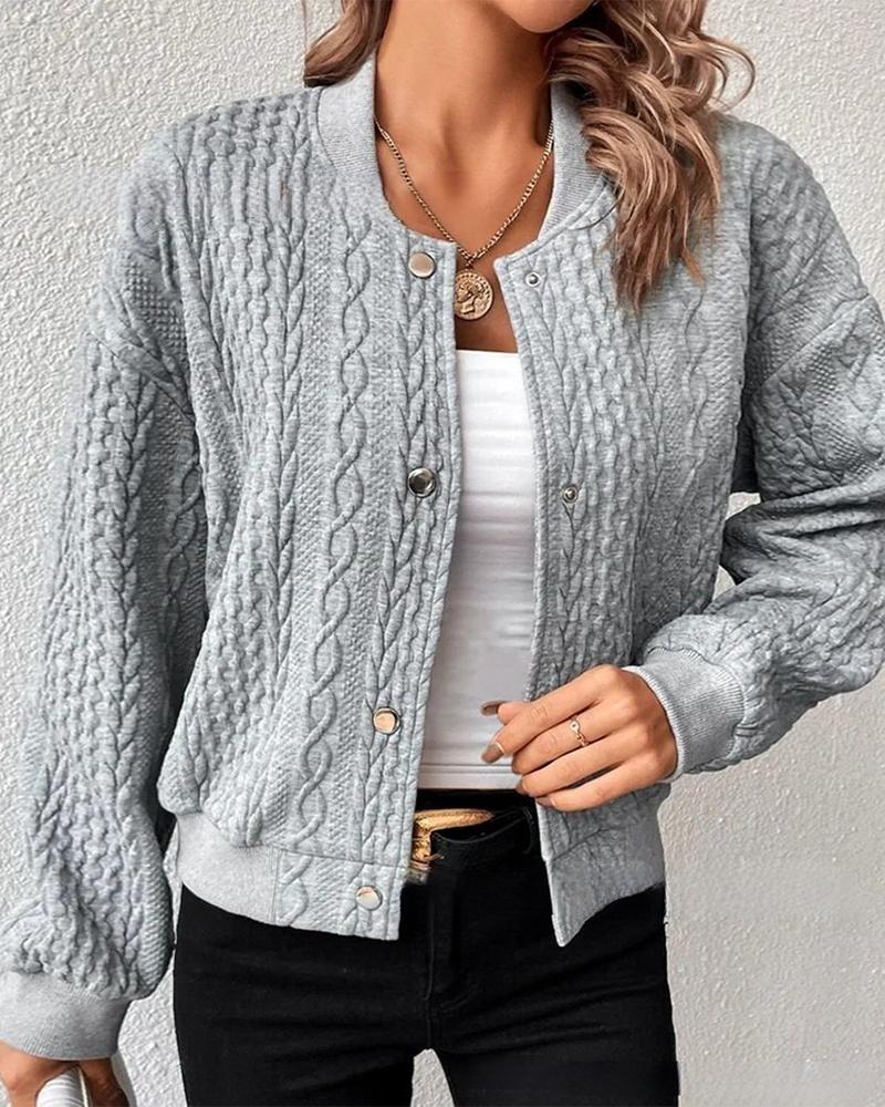 The Novalise – Textured Elegant Cardigan