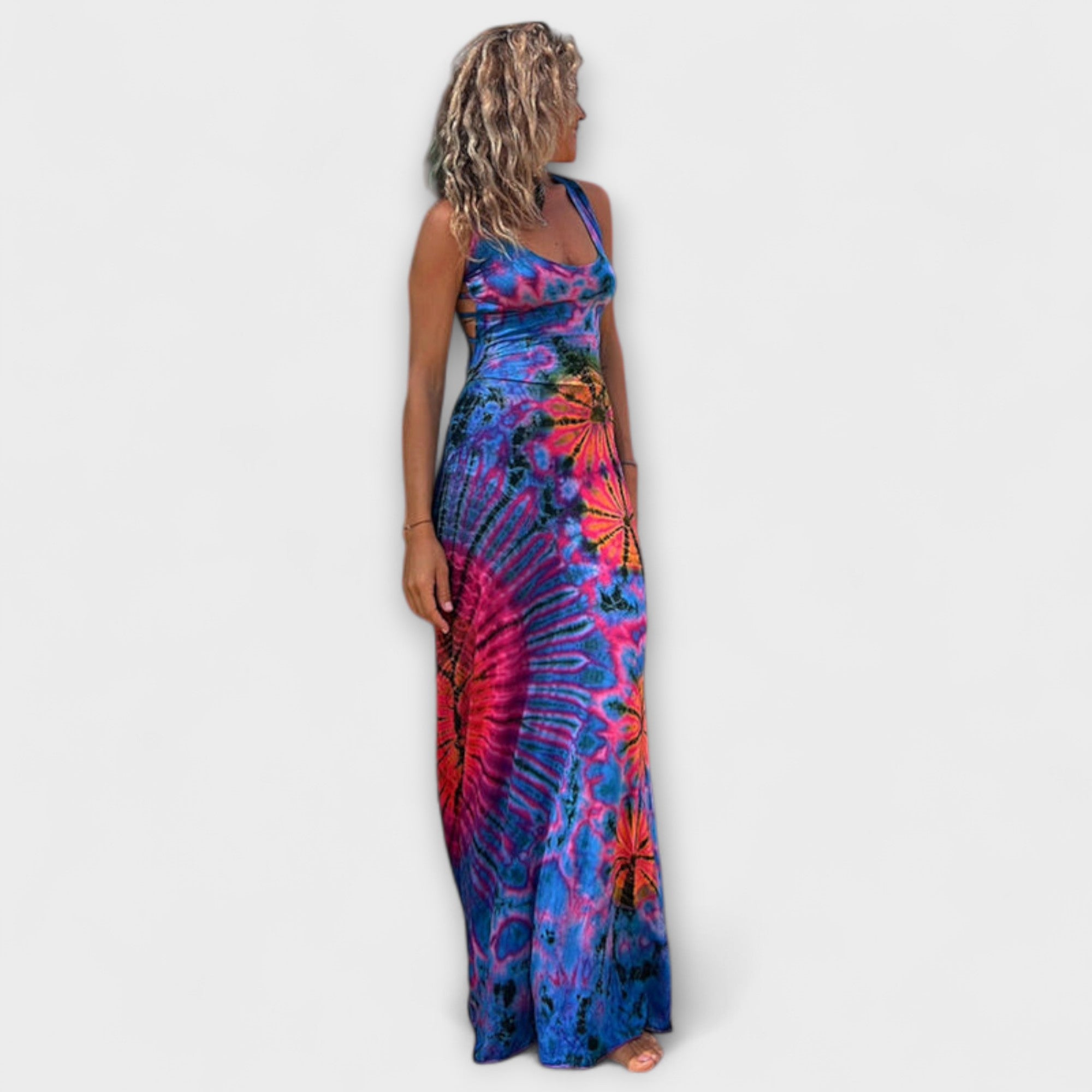 Ronja - La Bamba Tie-Dye Print Maxi Dress