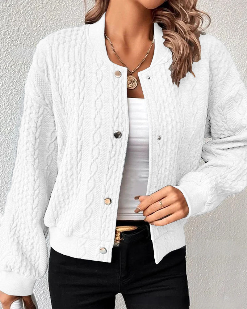 The Novalise – Textured Elegant Cardigan