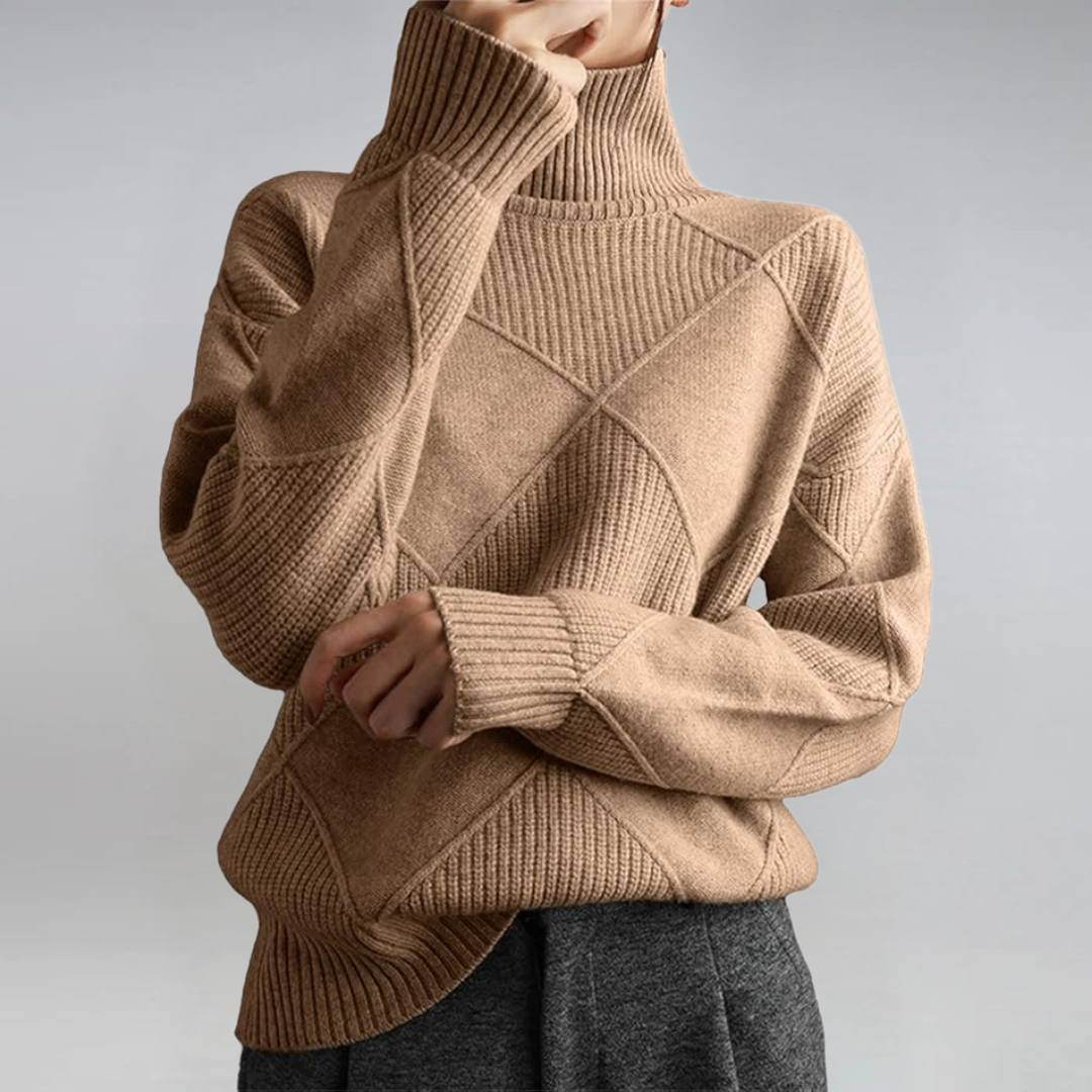The Ariste – Luxe Cashmere Turtleneck Sweater