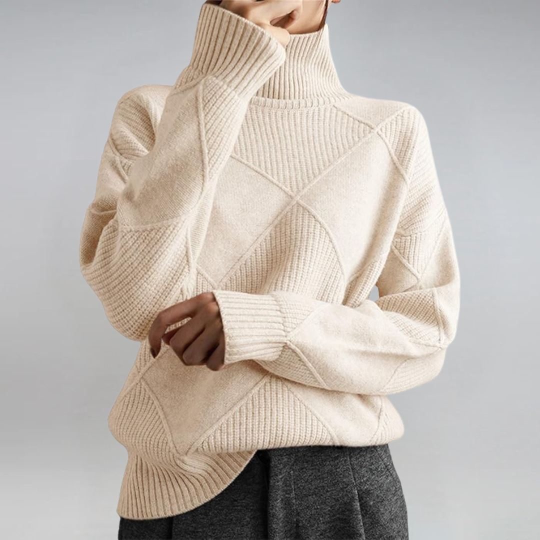 The Aurielle – Luxe Turtleneck Sweater