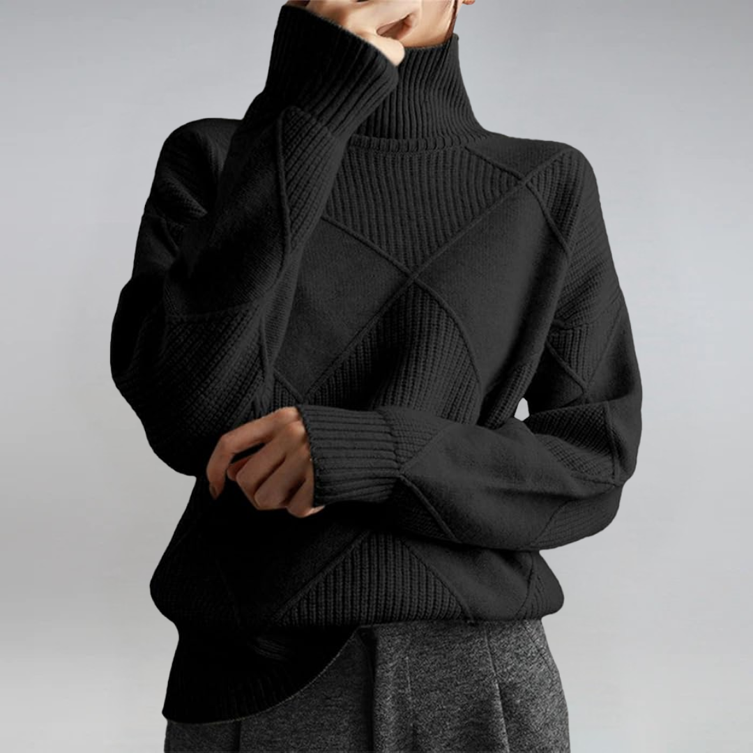 The Ariste – Luxe Cashmere Turtleneck Sweater