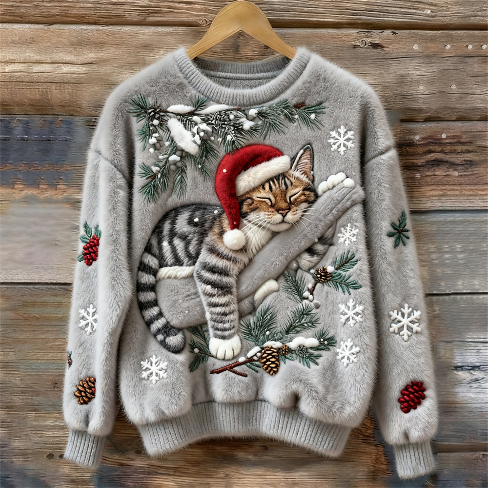 Christmas Cat Sweatshirt™
