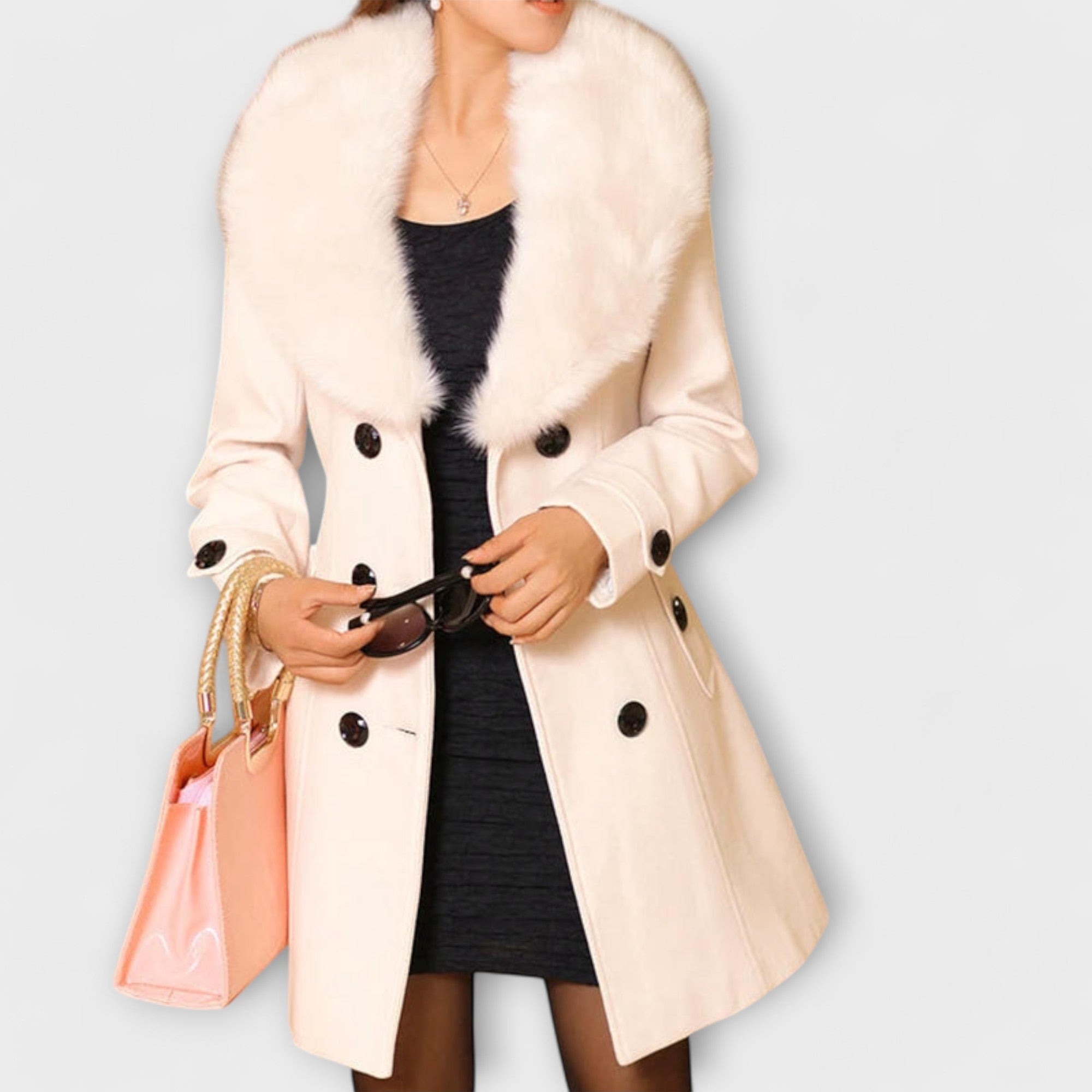 Nadine | Warm Winter Coat – Elegant Women’s Jacket
