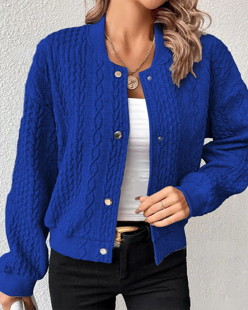 The Novalise – Textured Elegant Cardigan