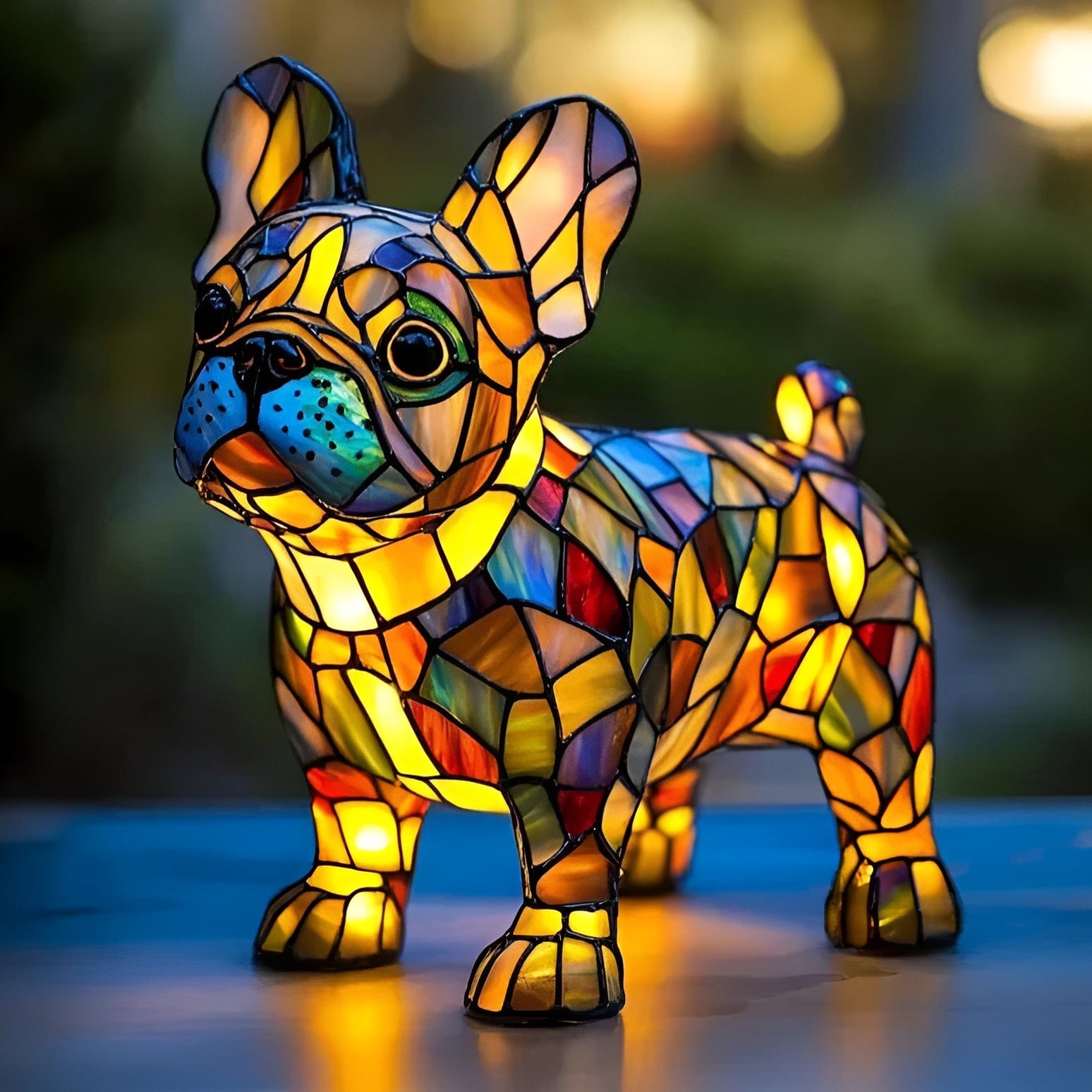 Beau the Bulldog Lamp