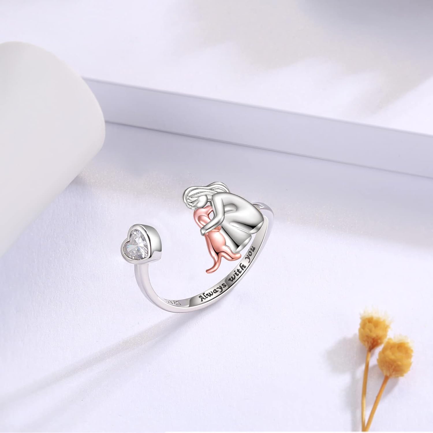 Lila & Rose | Rose Dog Embrace Ring