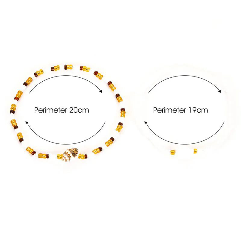 Bohemian pearl bracelet "Sunset Soirée" – Elegant & natural