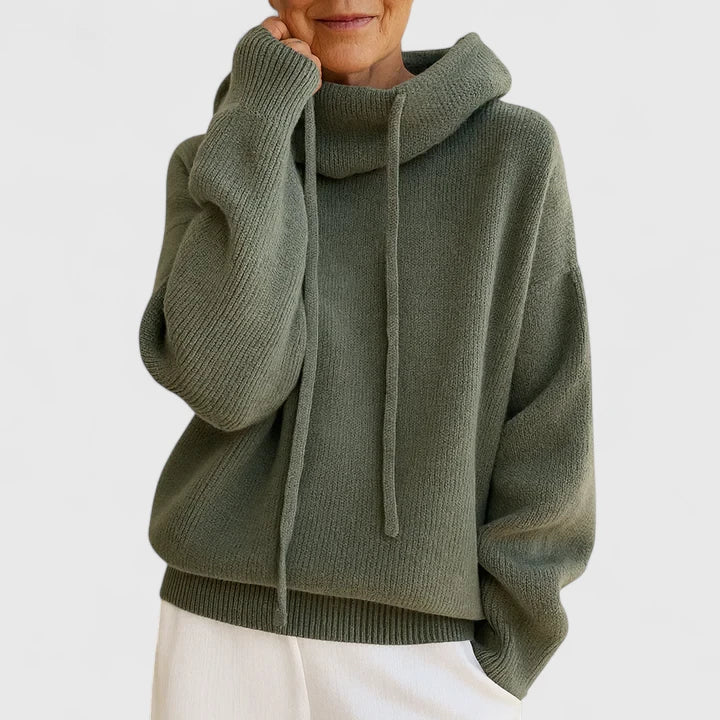 The Luviane – Cozy Knit Hoodie