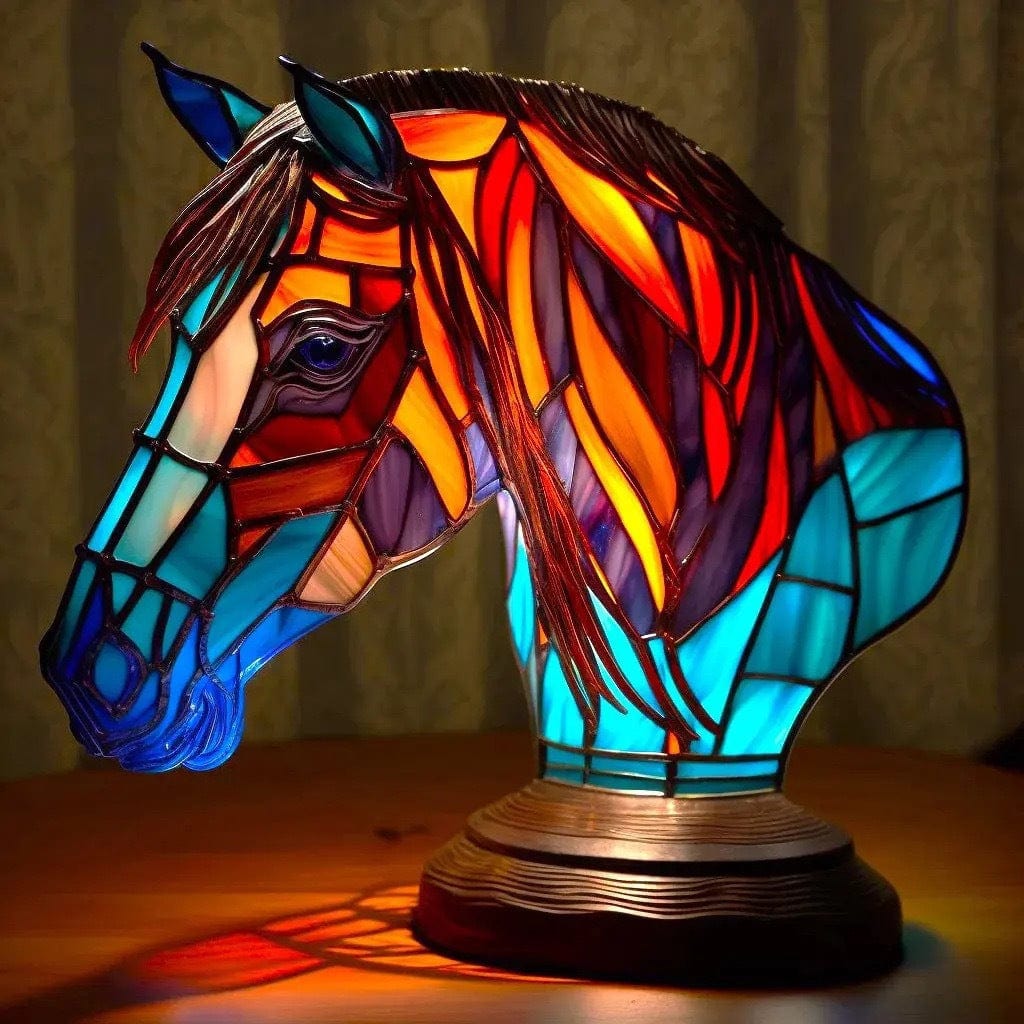 Bella Majestic Horse Glow Lamp