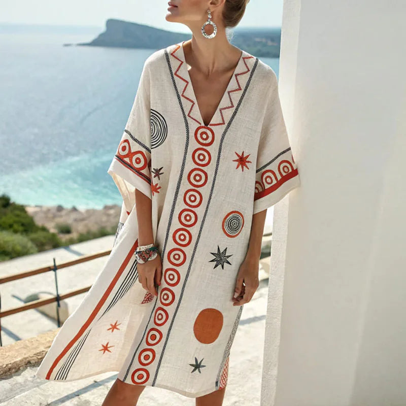 Silk Elegant Beach Dress for Unforgettable Summer Looks