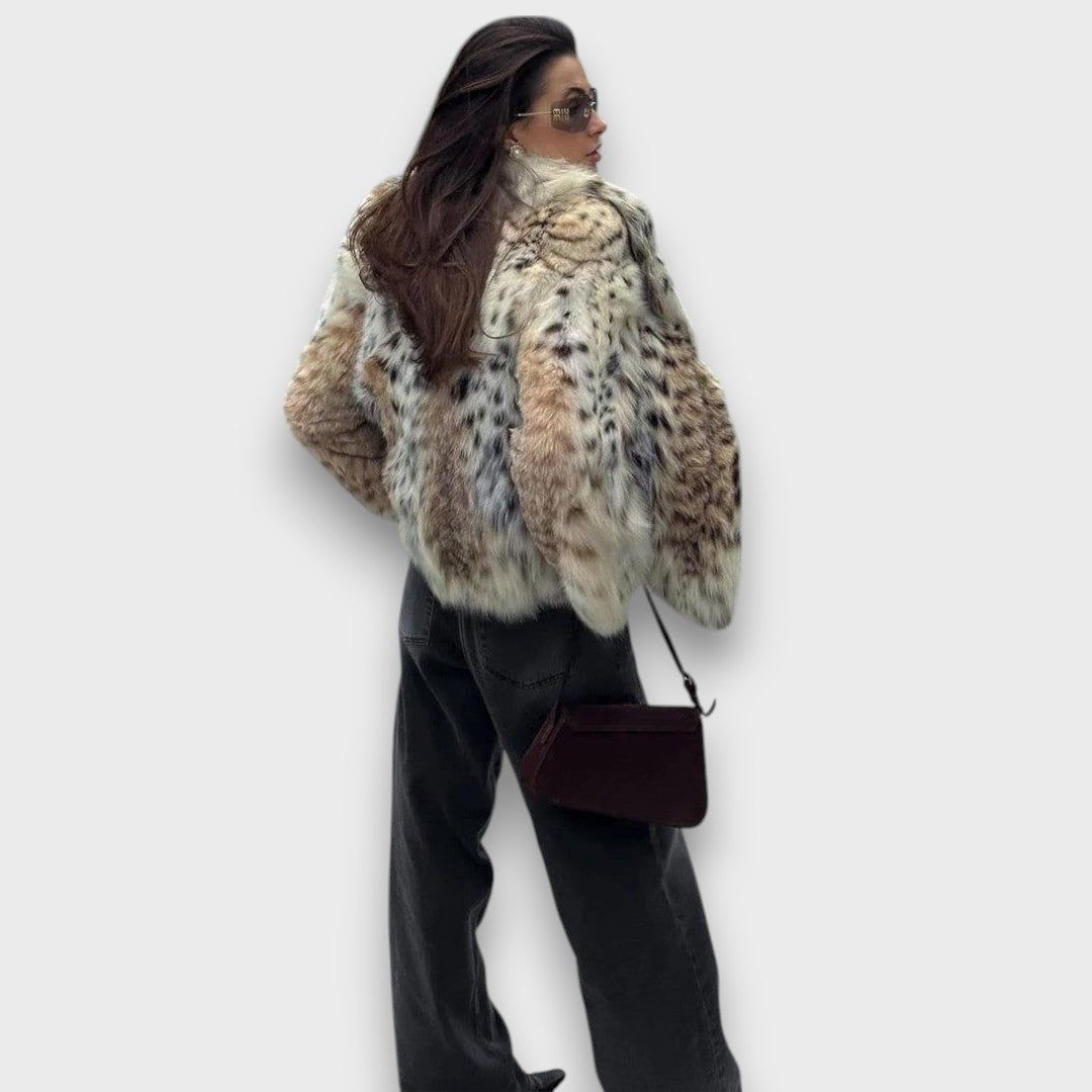 Mile | Luxury Eco-Fur in Deep Bordeaux