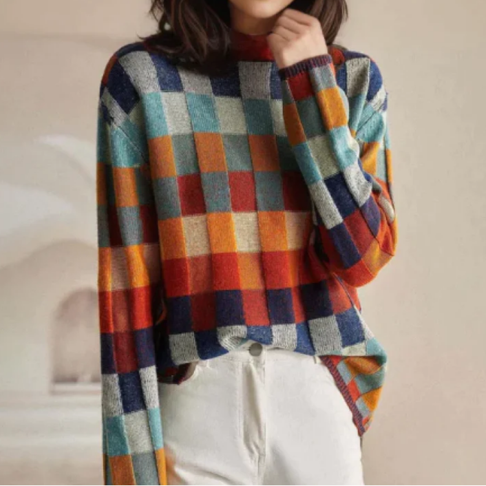 The Solviera – Cozy Retro Sweater