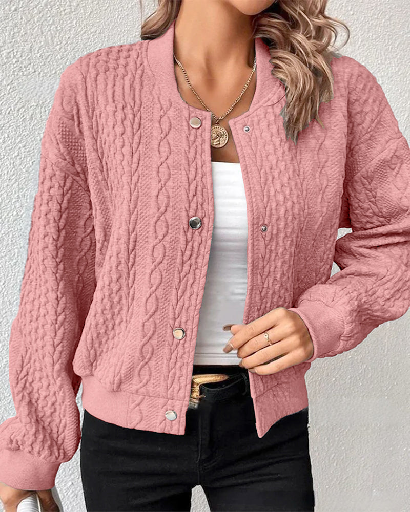 The Novalise – Textured Elegant Cardigan