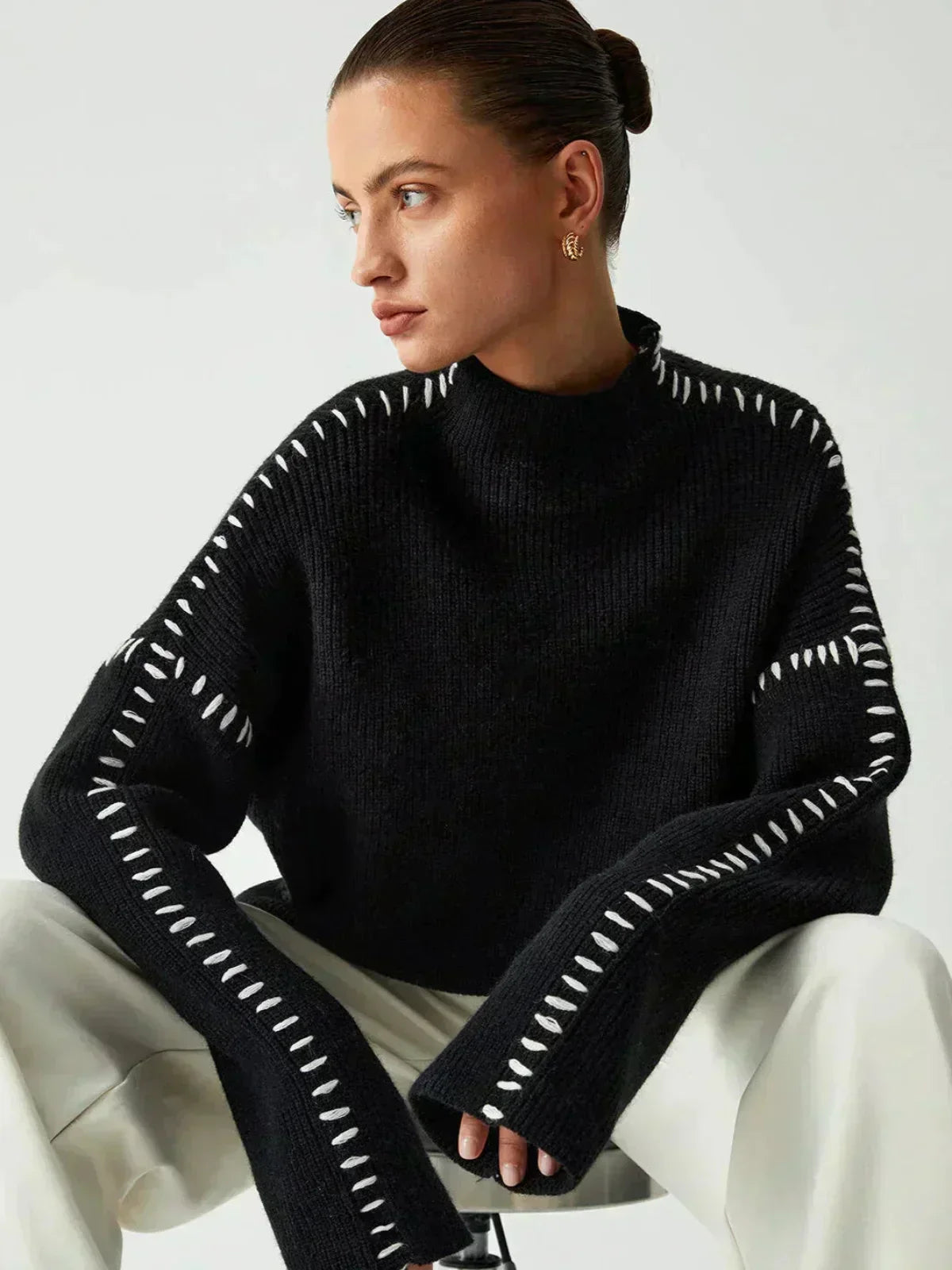 The Amoria – Cozy Wool-Blend Sweater