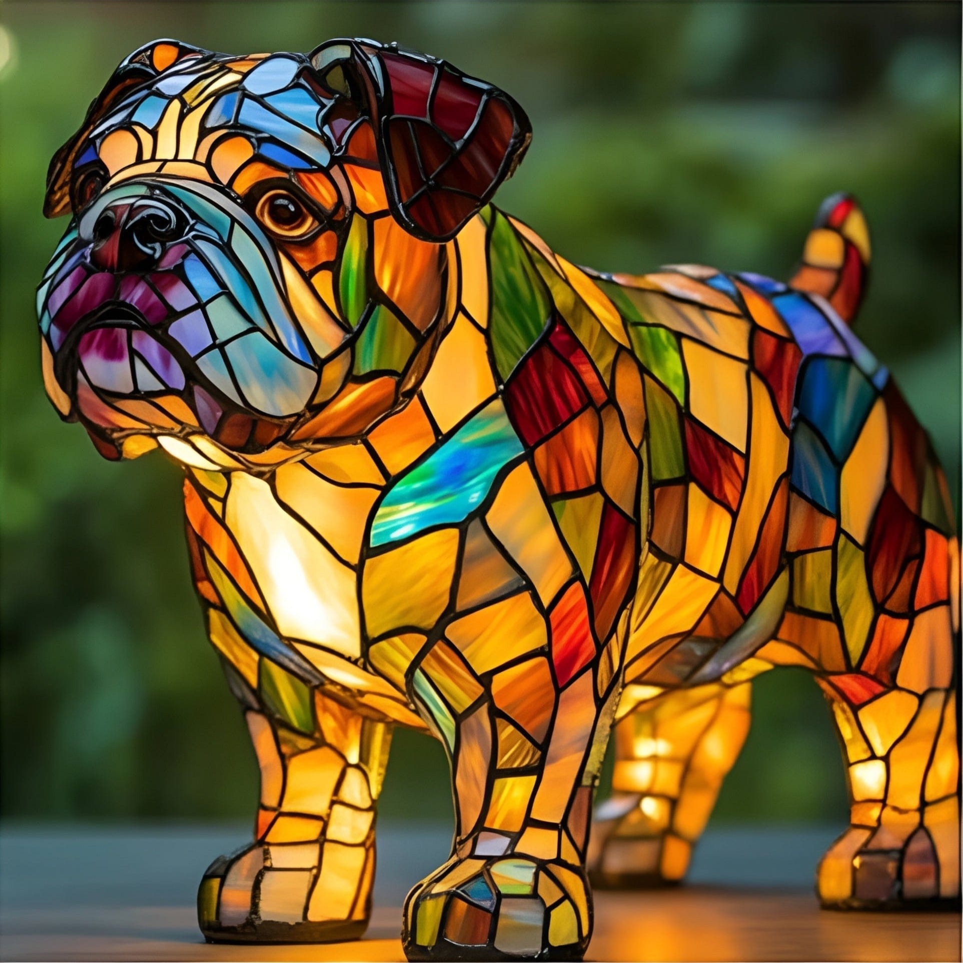 Bold Bulldog Glow Lamp