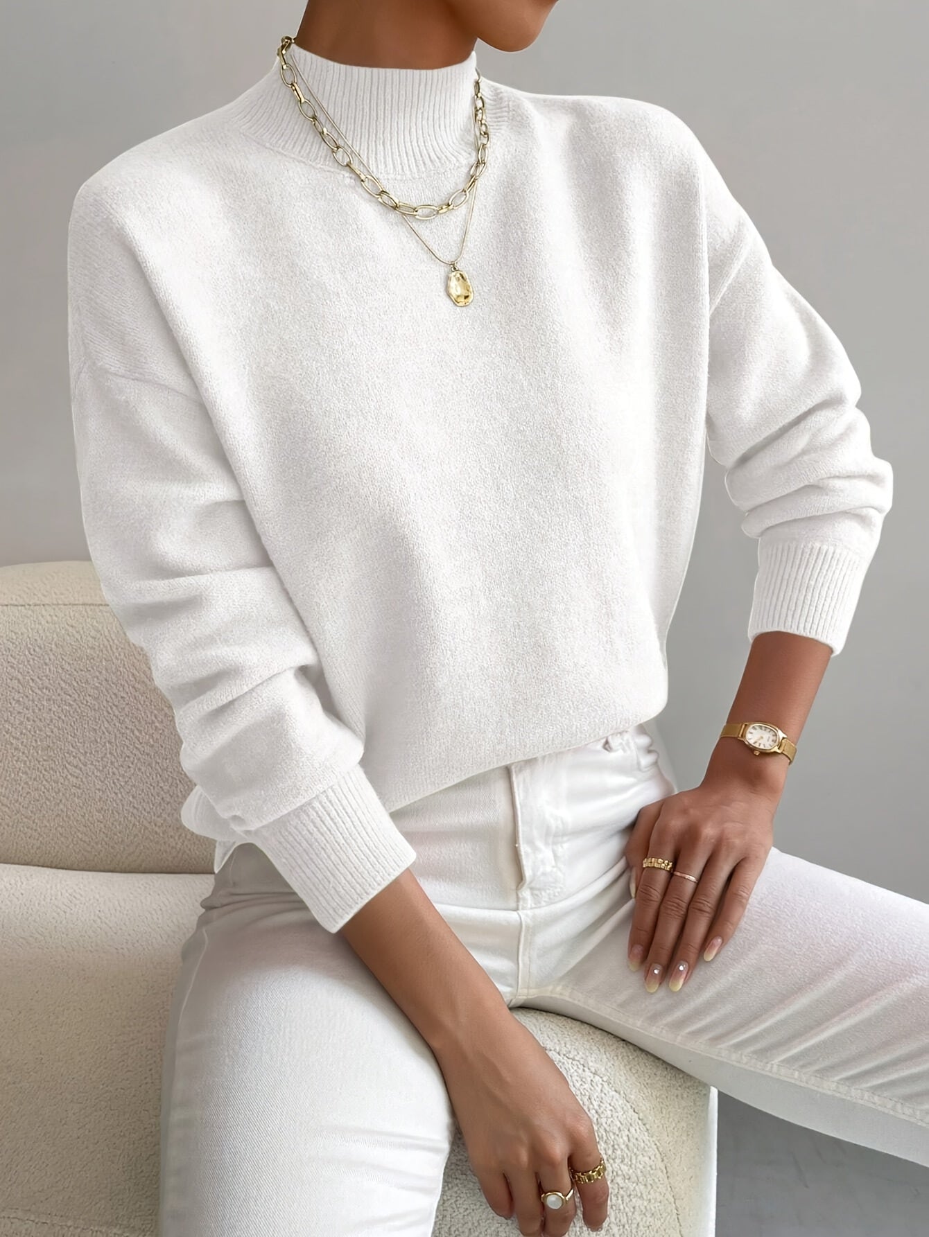 The Corinne – Elegant Knit Sweater