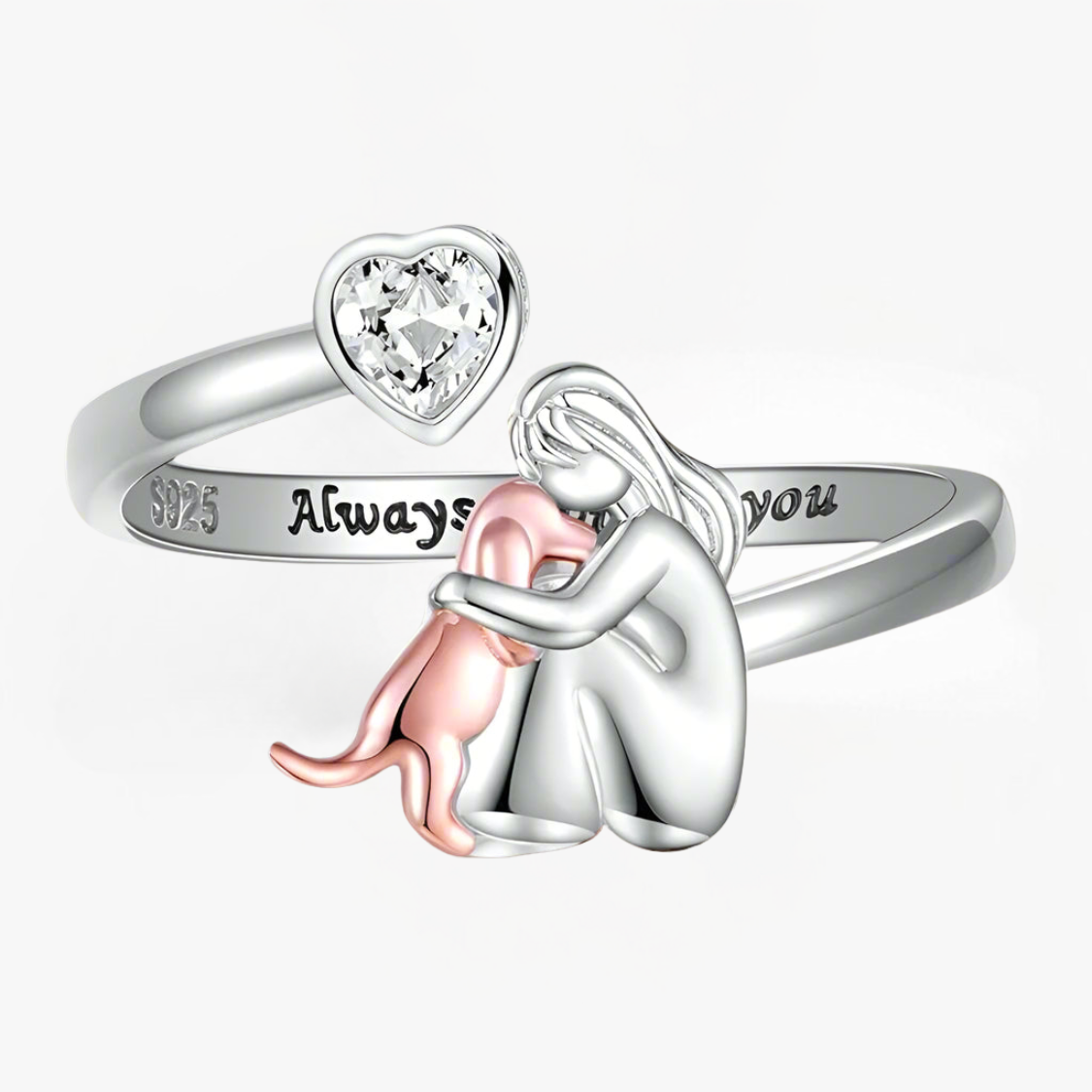 Lila & Rose | Rose Dog Embrace Ring